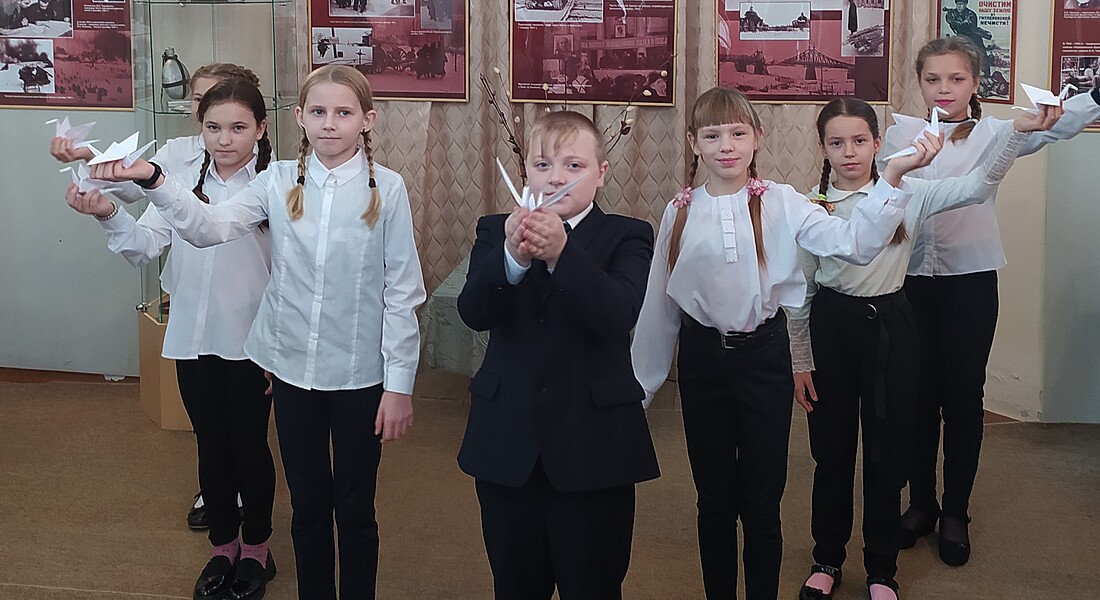 В Кашинском краеведческом музее прошла акция «День белых журавлей»