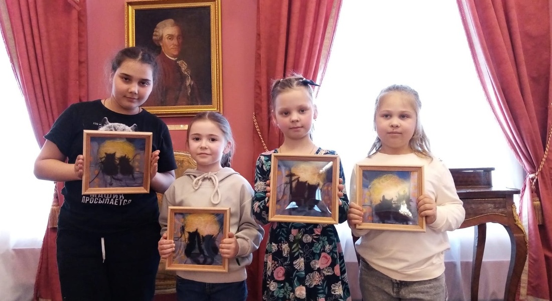 В Музее А.С. Пушкина в Торжке прошел мастер-класс по рисованию шерстью  