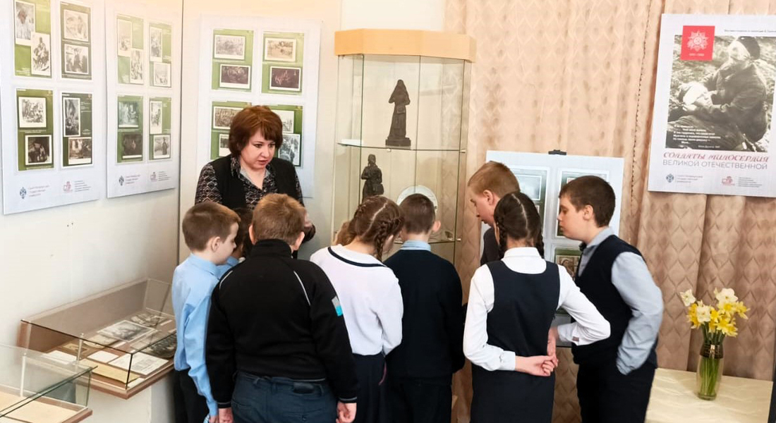 В Кашинском краеведческом музее для школьников провели программу "Я помню, я горжусь!"