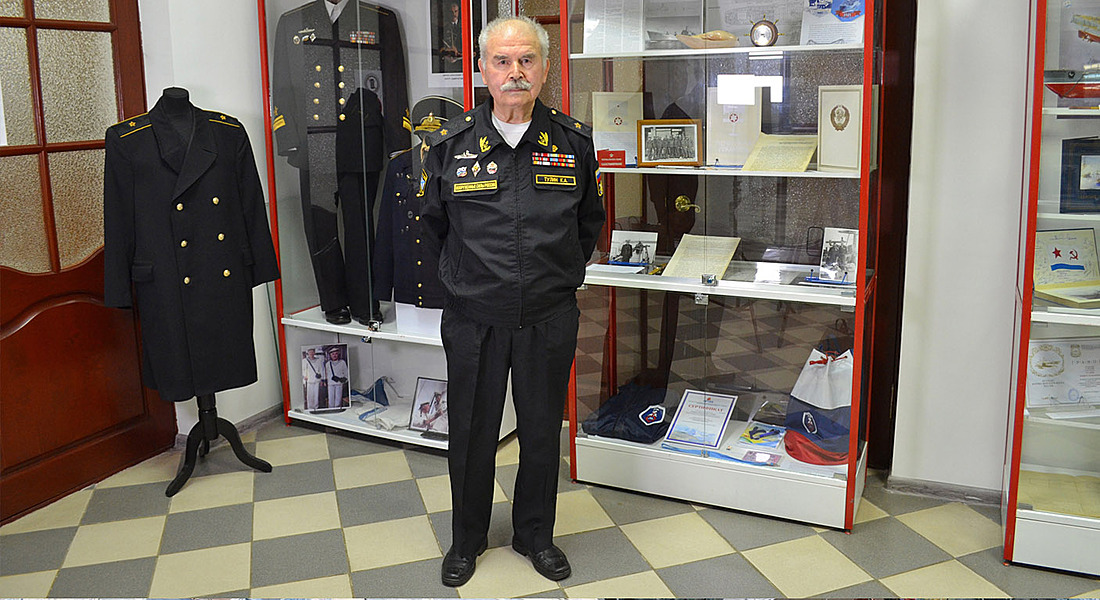 Контр-адмирал Военно-Морского Флота Кирилл Алексеевич Тулин отмечает юбилей