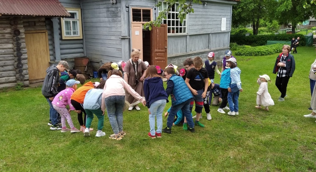 Дом - музей М.И. Калинина посетили дети из школьного лагеря