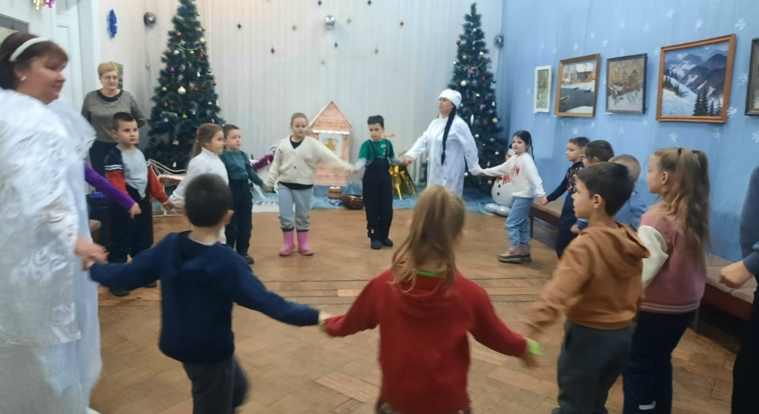 Интерактивные занятия на выставке «Наш веселый Новый год!» 