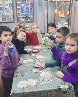 Интерактивные занятия на выставке «Наш веселый Новый год!» 
