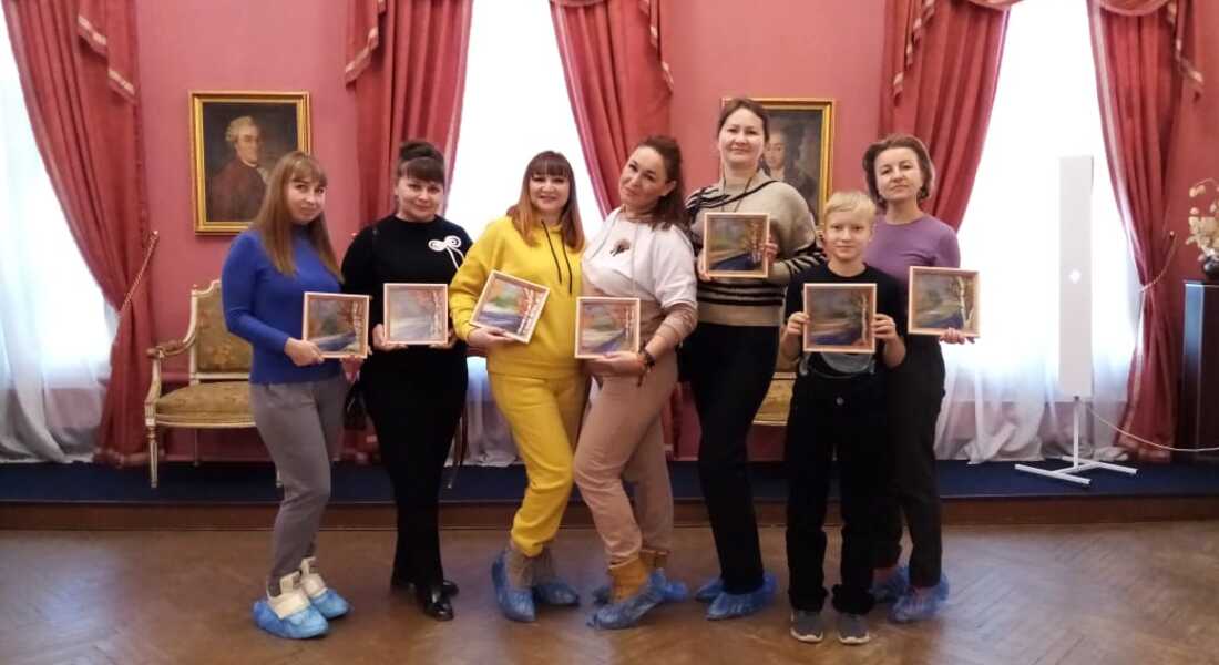 В Музее А.С. Пушкина в Торжке прошел мастер-класс по созданию картины в технике шерстяной акварели В Музее А.С. Пушкина в Торжке прошел мастер-класс по созданию картины в технике шерстяной акварели