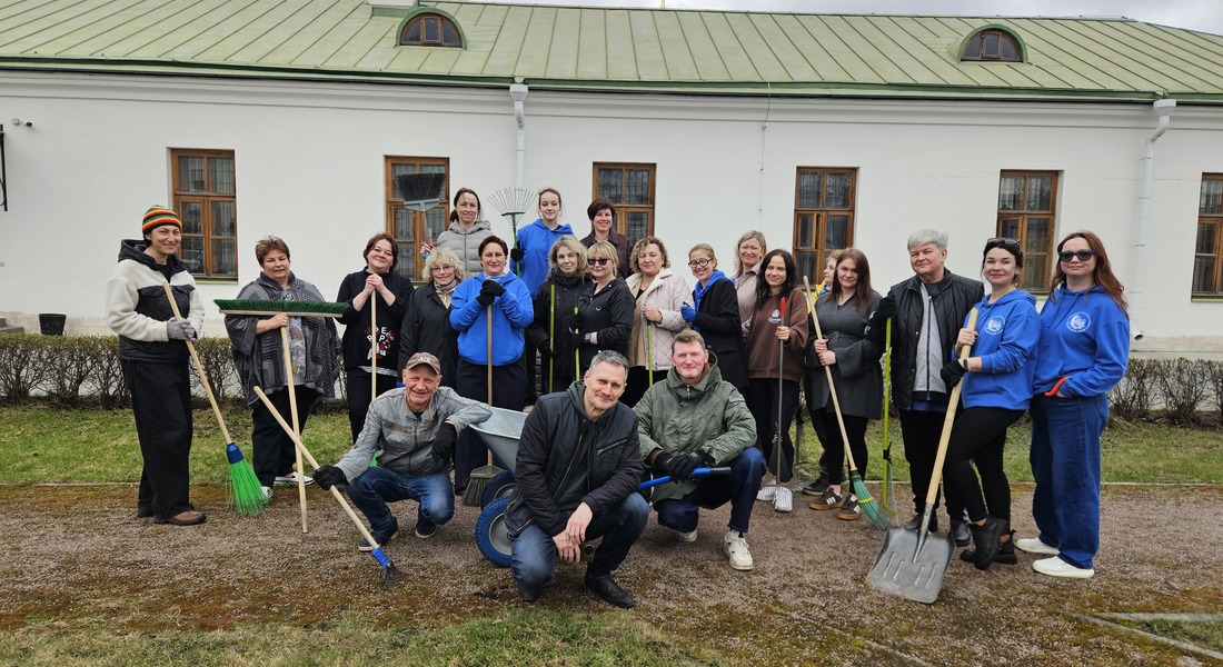 Субботник в Тверском краеведческом музее