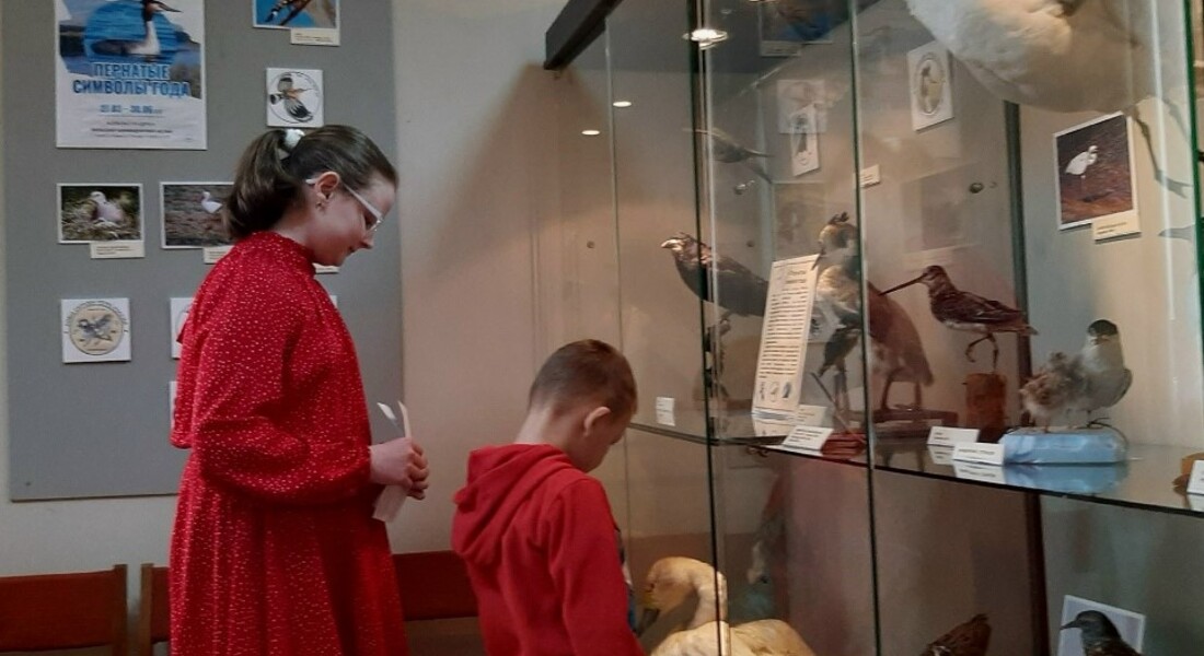 Открытие выставки «Пернатые символы года»