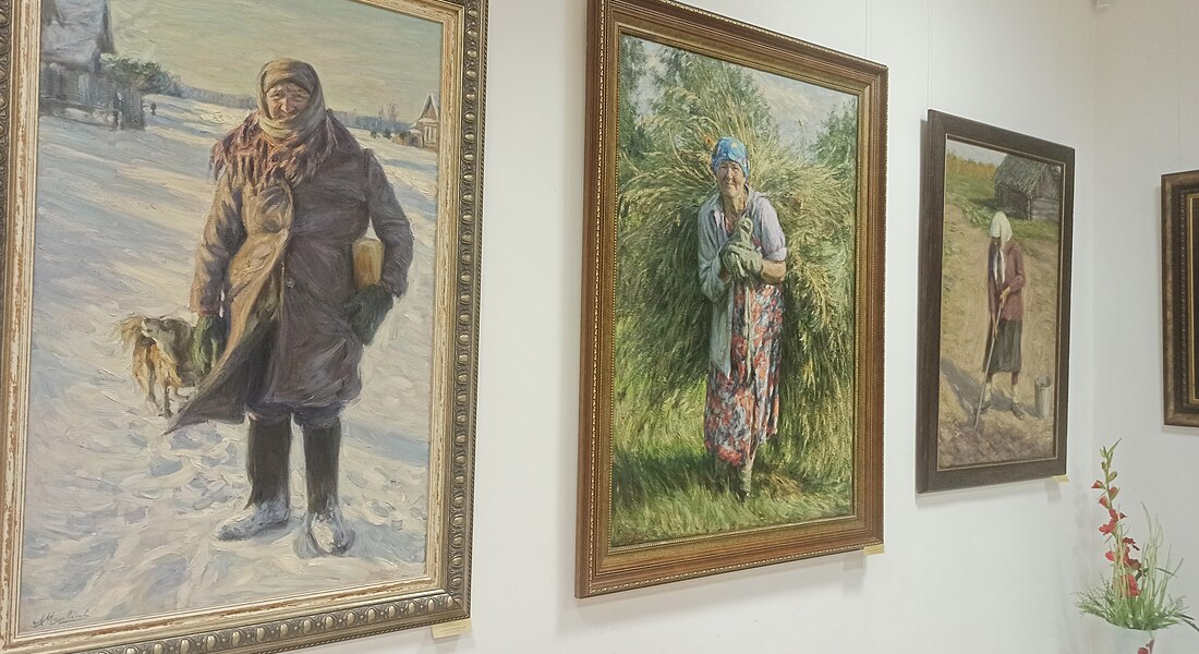 Выставка картин «Из сердца России»