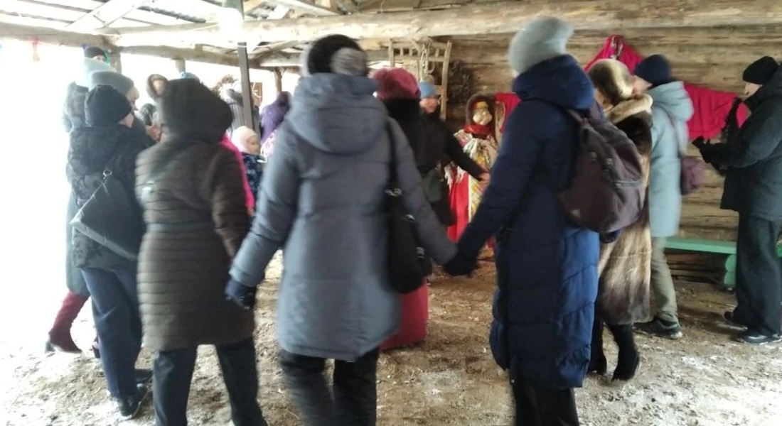 Масленичные гуляния в Доме-музее М. И. Калинина