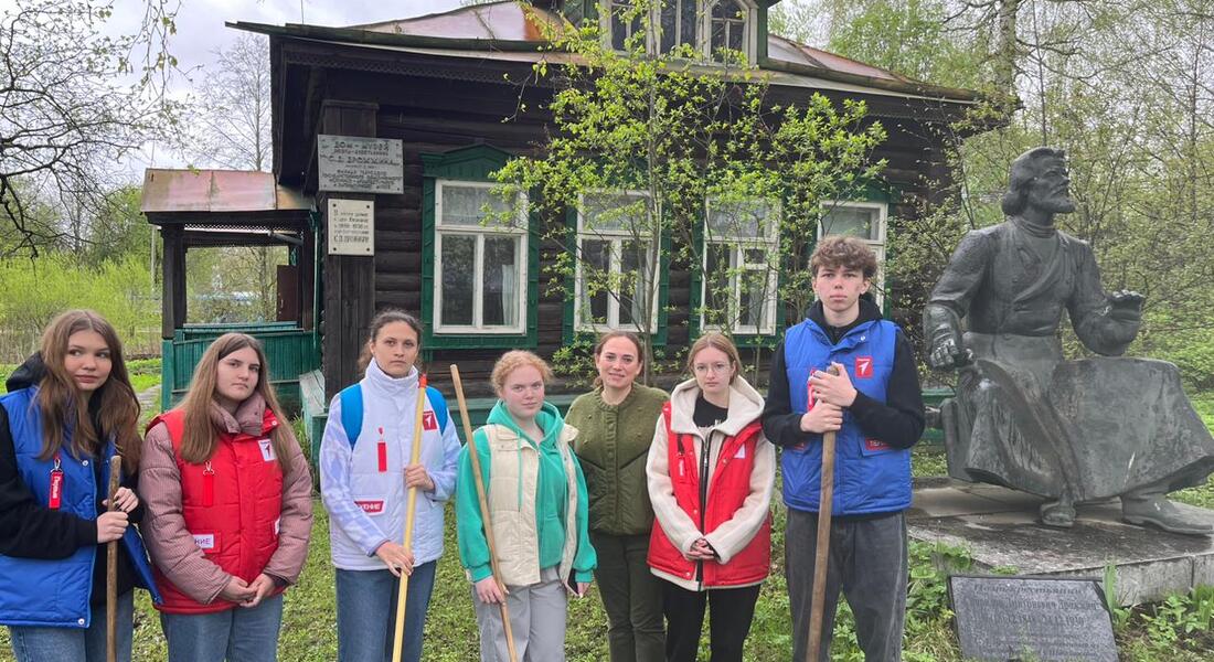 Волонтёры в музее