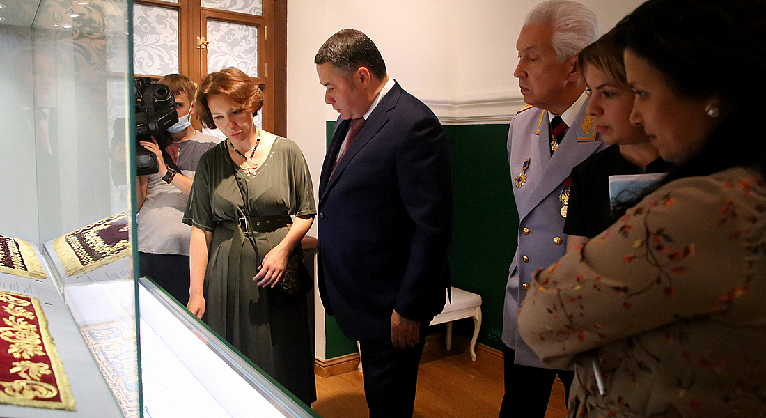 Губернатор Тверской области и советник Президента России Владимир Васильев посетили Музей тверского быта