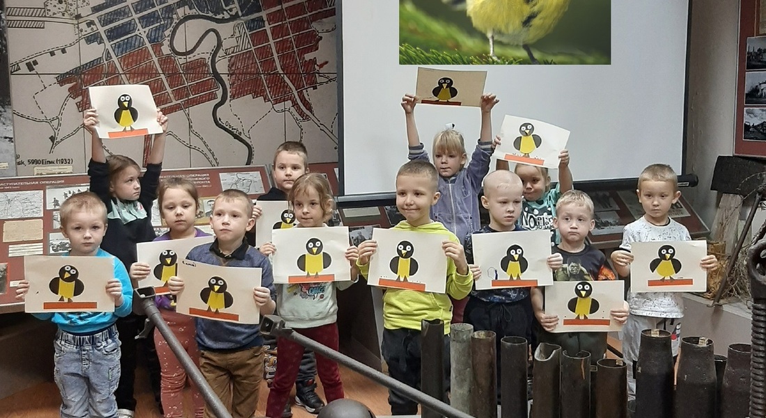 В Бельском краеведческом музее провели интерактивную программ для детей "Синичкин день"