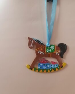 Мастер-класс по росписи «Лошадка»