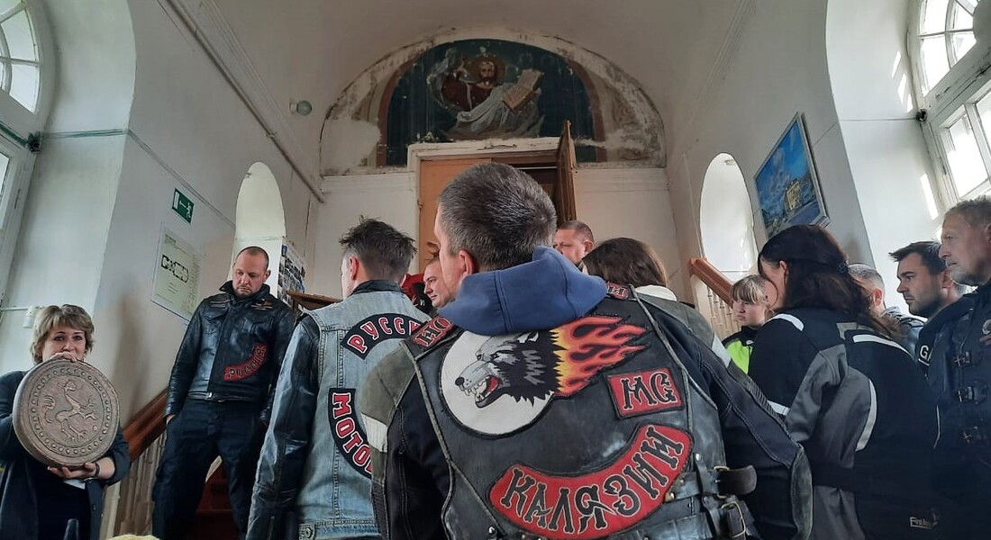 «Ночные волки» открыли для себя историю Кашина «Ночные волки» открыли для себя историю Кашина