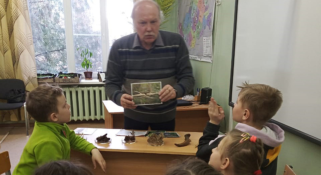 Сотрудники отдела природы Тверского краеведческого музея приняли участие в мероприятии Областной станции юных натуралистов