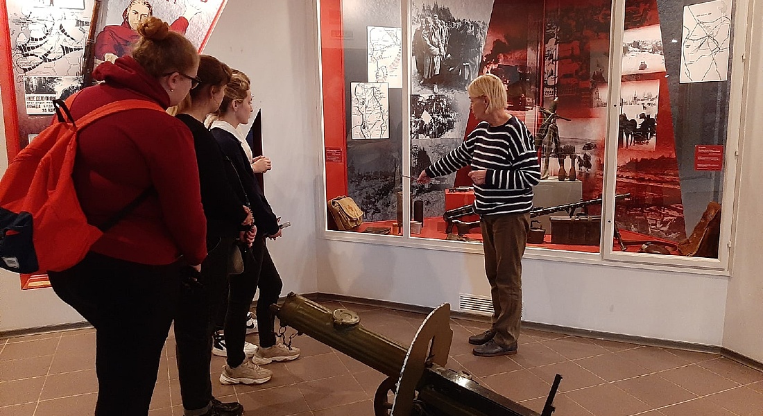 Студенты Филологического института Елецкого университета посетили Музей Калининского фронта