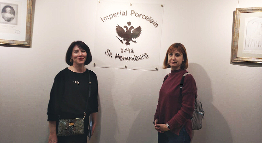 Сотрудники Тверского краеведческого музея посетили Императорский фарфоровый завод с ответным визитом