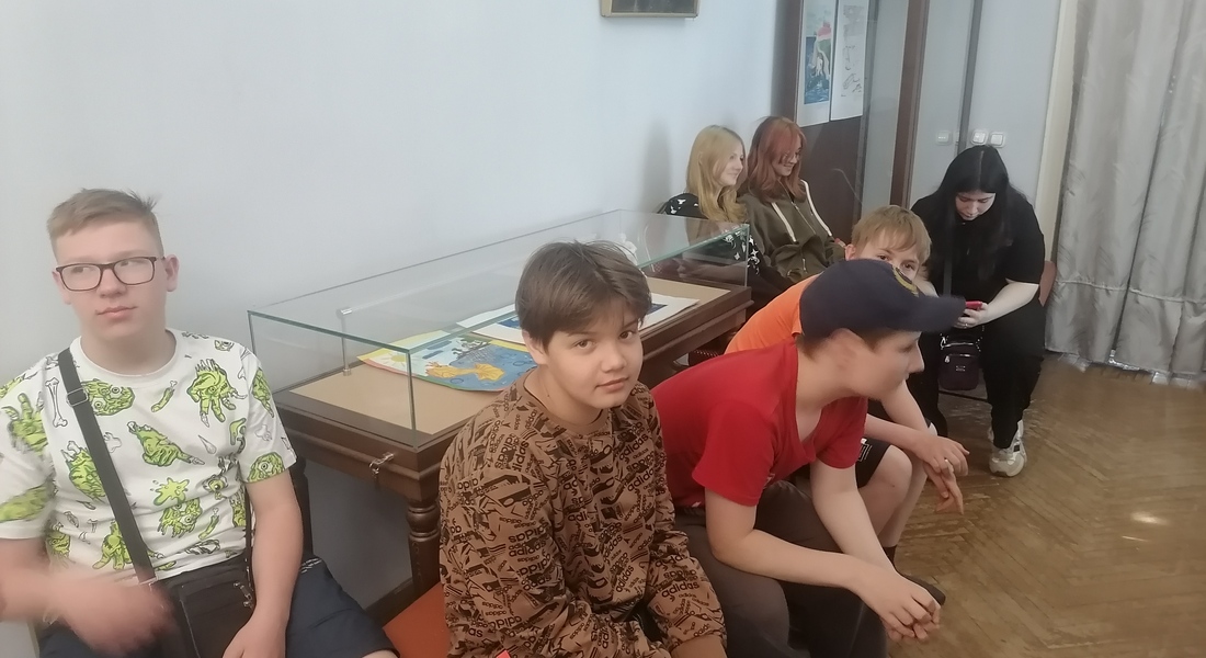 Шестиклассники в Музее А.С. Пушкина в Торжке Шестиклассники в Музее А.С. Пушкина в Торжке