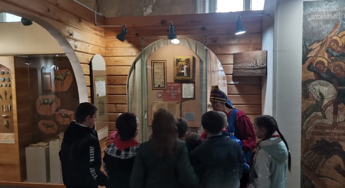 Школьников Калязинского района знакомили с историей родного края 