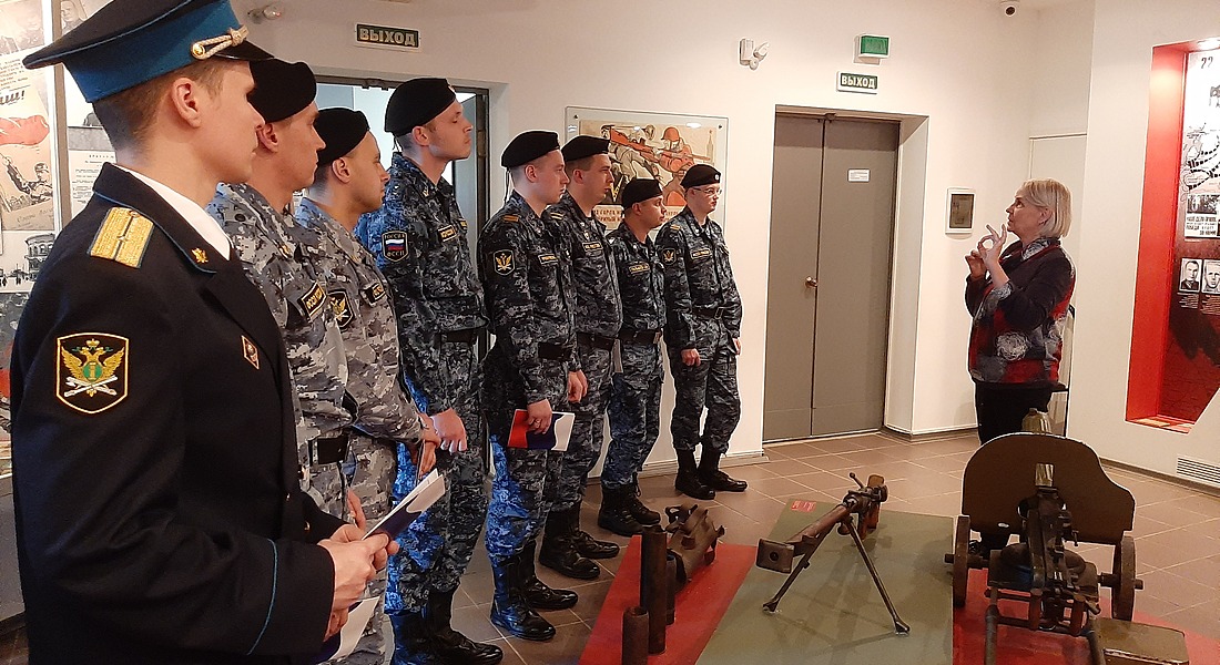 В Музее Калининского фронта прошло торжественное принятие присяги молодых сотрудников Федеральной службы судебных приставов Тверской области