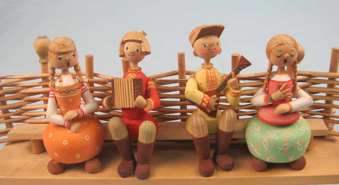 В гостях у тверской деревянной игрушки.  Из собрания Тверского краеведческого музея