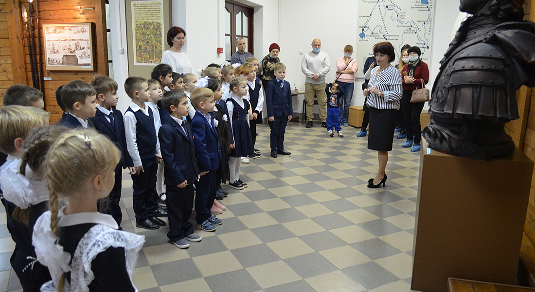 В Вышневолоцком краеведческом музее им Г.Г.Монаховой прошёл праздник Посвящения в первоклассники