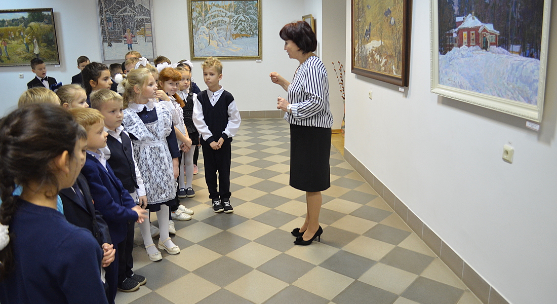 В Вышневолоцком краеведческом музее им Г.Г.Монаховой прошёл праздник Посвящения в первоклассники