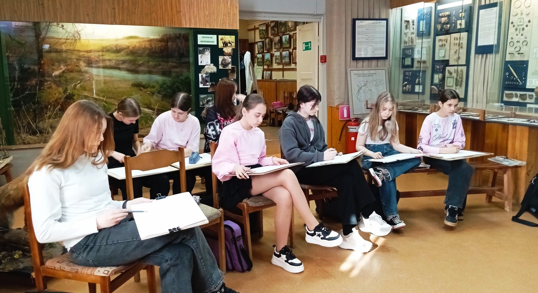 Зубцовский краеведческий музей приютил в своих залах учеников художественной школы