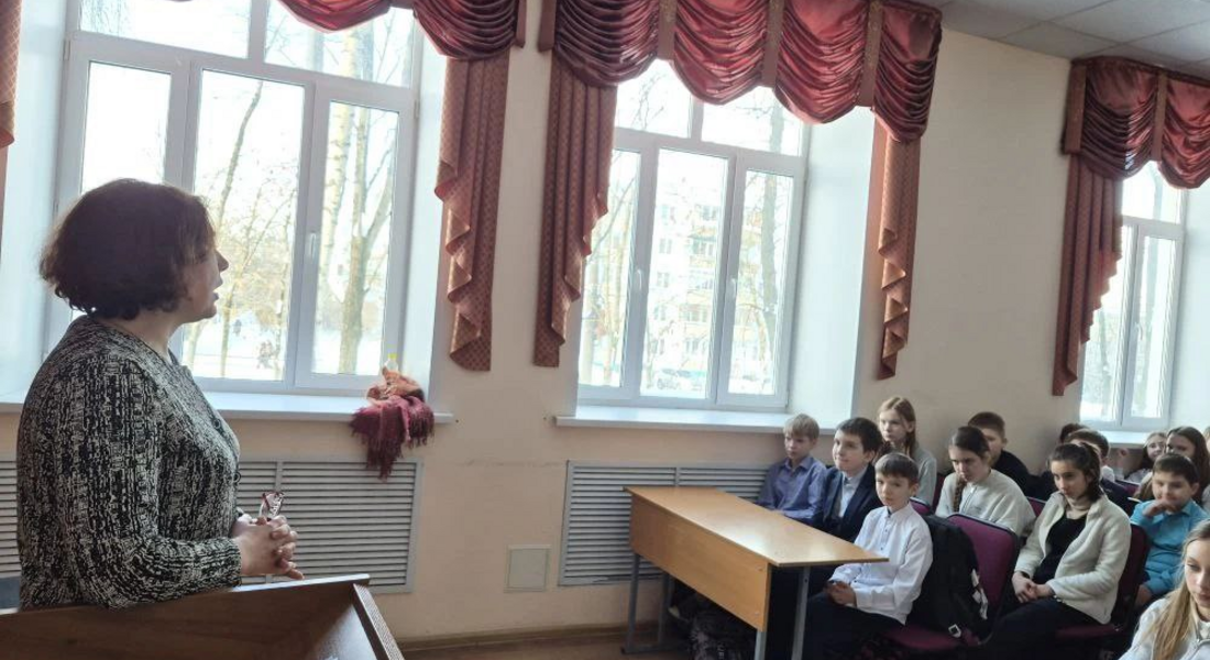 Урок мужества и памяти в школе № 22: к 108-й годовщине создания Рабоче-Крестьянской Красной Армии.