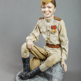 Онлайн-выставка кукол «Песни военных лет» (часть 1)