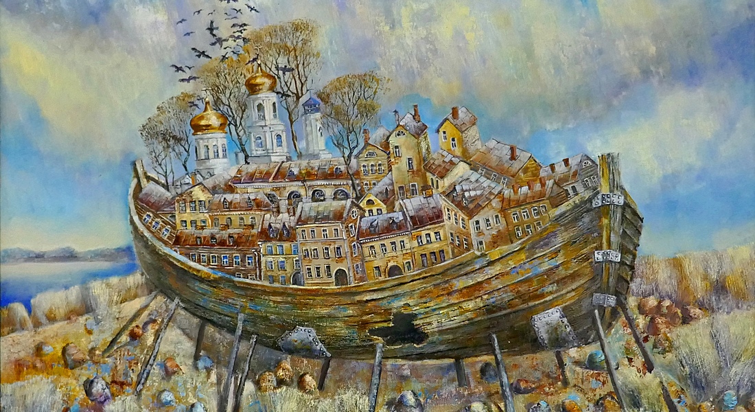 Выставка живописи Дмитрия Азарова «Ангел в дорогу»