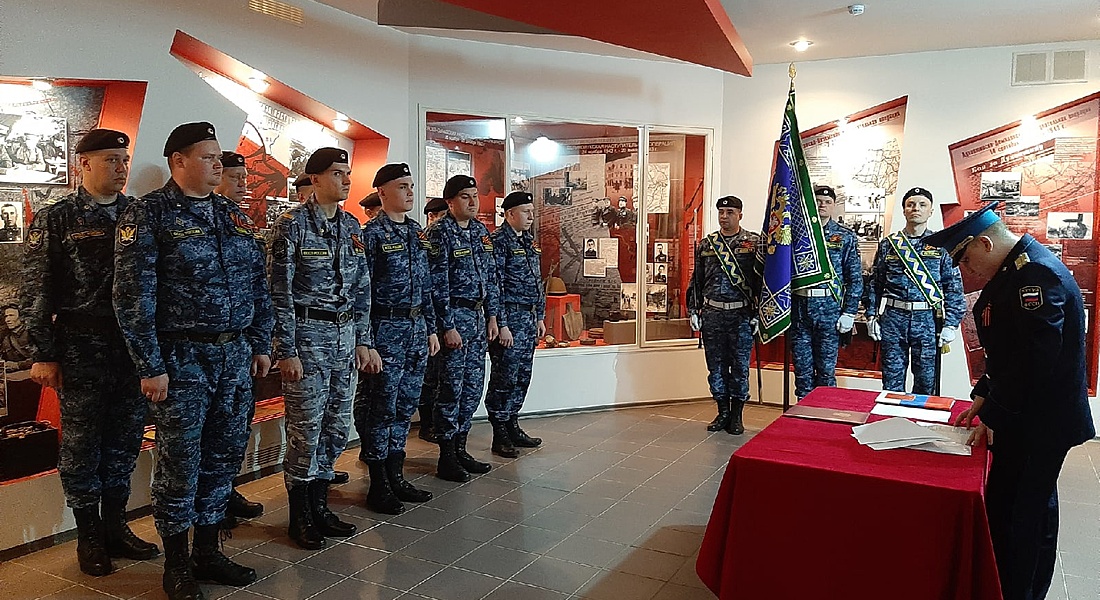 В Музее Калининского фронта прошла присяга Федеральной службы судебных приставов Тверской области.