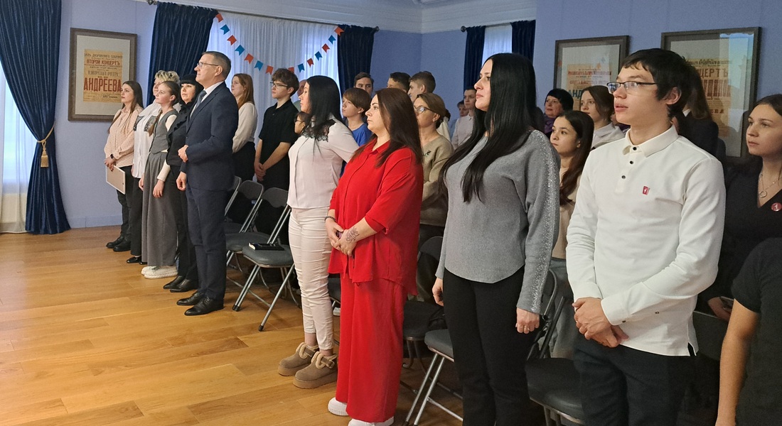 Итоговое заседание «Движения первых» в Бежецком мемориально-литературном и краеведческом музее