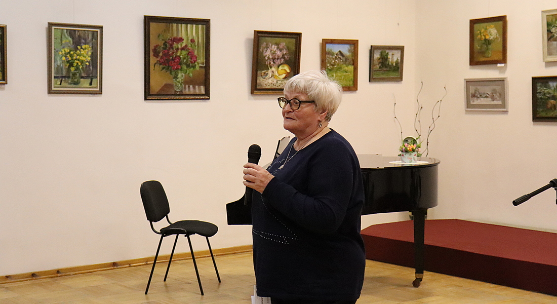В Вышневолоцком краеведческом музее открылась выставка Елены Столыпиной «Прекрасное вокруг нас»