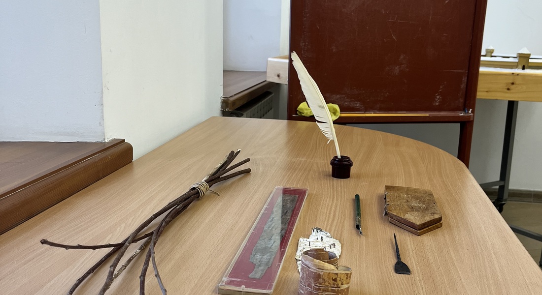 Интерактивное занятие «Урок в старой школе» Интерактивное занятие «Урок в старой школе»