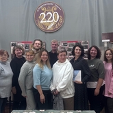 Труппа Осташковского народного театра на выставке «Диковинки Осташкова XIX века»