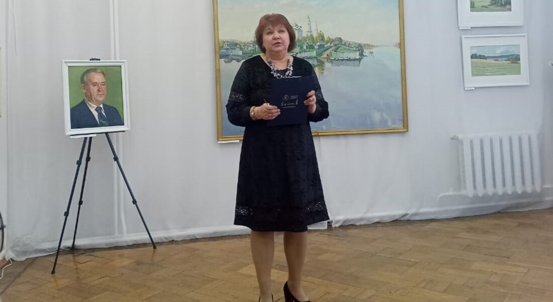 Мероприятие,  посвященное выставке «Родные просторы», в Осташковском краеведческом музее