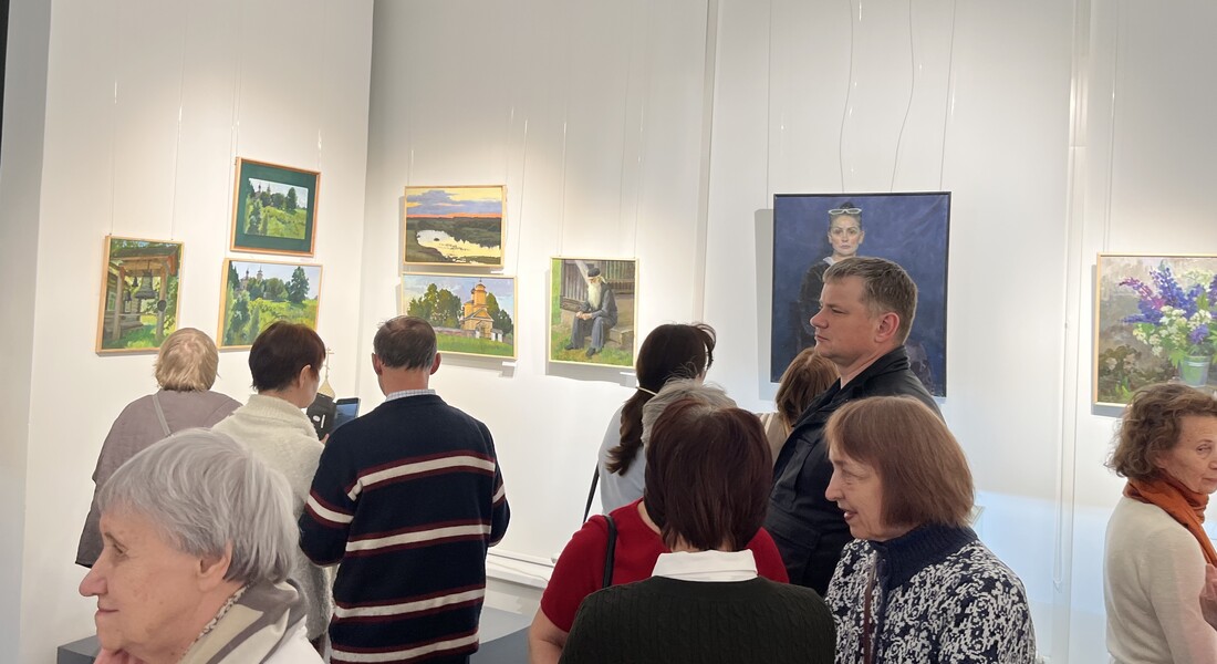 Открытие выставки живописи и графики Дарьи Чубановой «Продолжая традицию»