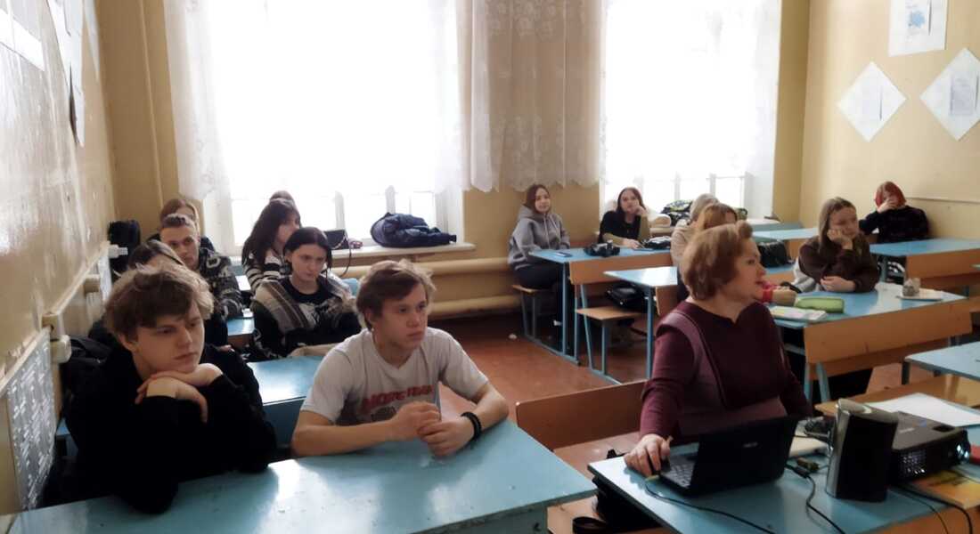 В Кашине для студентов колледжа провели лекцию об освобождении Калинина от немецко-фашистских захватчиков