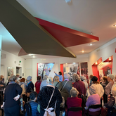 Дети блокадного Ленинграда посетили Музей Калининского фронта