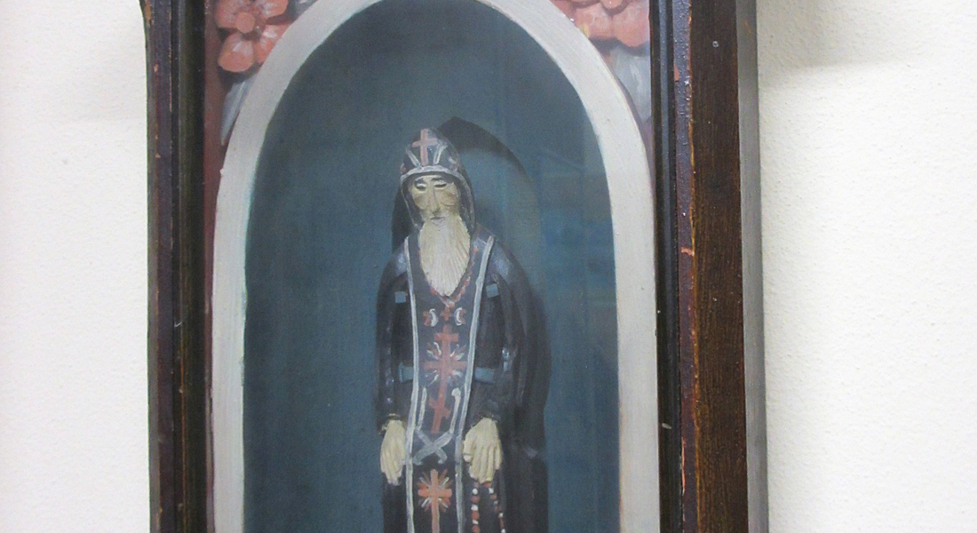 Уникальный экспонат: резная фигурка Святого Преподобного Нила Столобенского