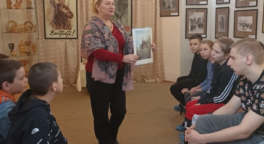 Кашинские дети приняли участие в интерактивной программе «Мы идём в музей» Кашинские дети приняли участие в интерактивной программе «Мы идём в музей»