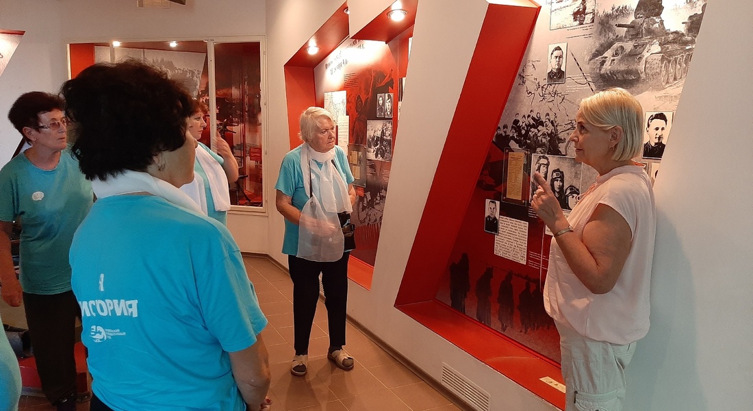 Музей Калининского фронта принял делегацию поисково-патриотического клуба «Отечество»