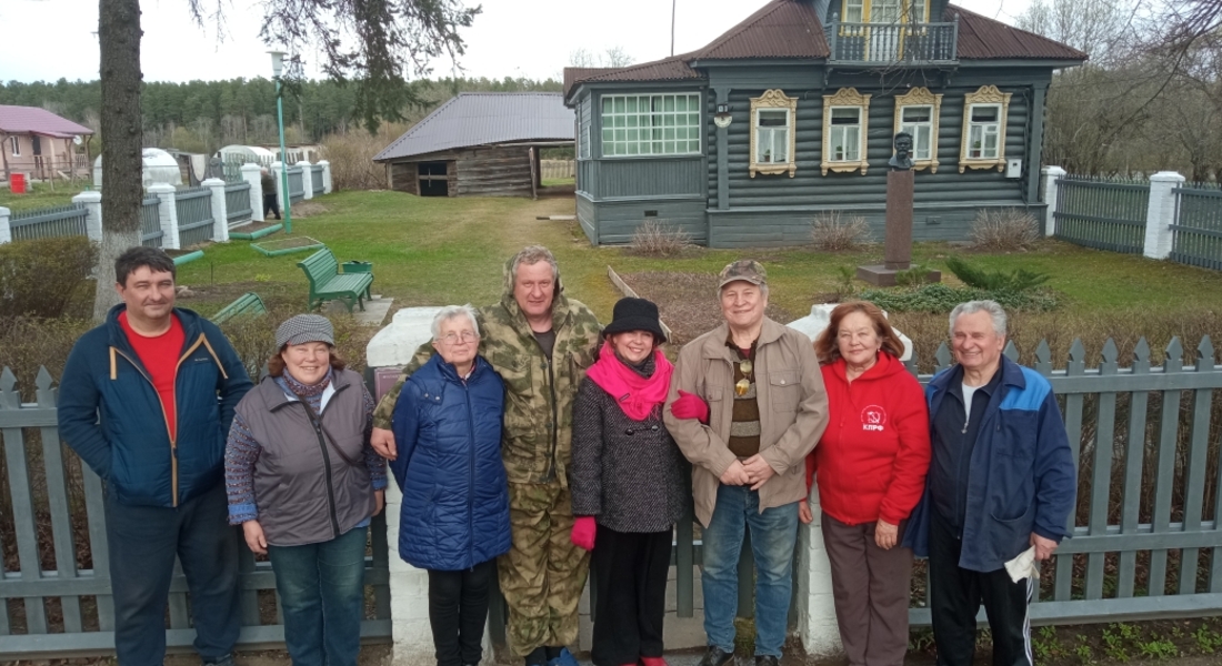 В Доме-музее М. И. Калинина прошел субботник