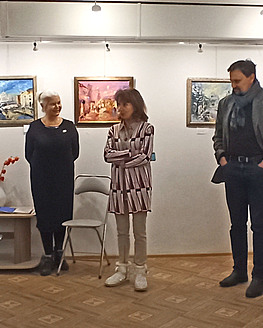 В Ржевском краеведческом музее прошла выставка картин Зои Полюшковой и Андрея Тихмянова