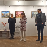 В Ржевском краеведческом музее прошла выставка картин Зои Полюшковой и Андрея Тихмянова