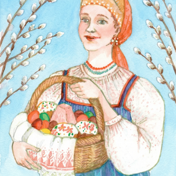 Мастер-класс по пошиву женского головного убора «повойник».  Курс «Русский костюм» (16+)