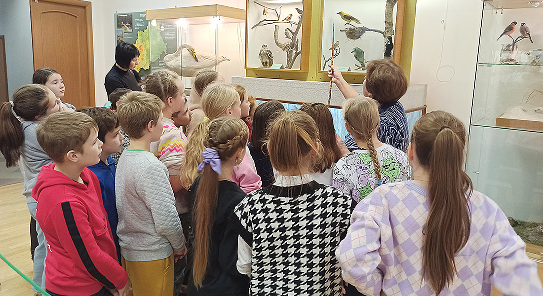 Старицкий краеведческий музей посетили школьники из Твери