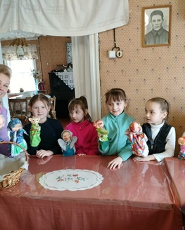 Школьники познакомились с историей сельца Тетьково