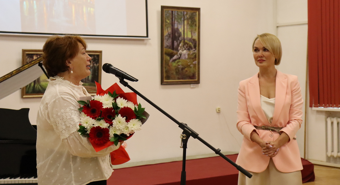 Открылась выставка Натальи Черных  «Палитра моих впечатлений»