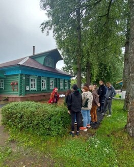 Студенты  Кашинского колледжа посетили Дом-музей М. И. Калинина
